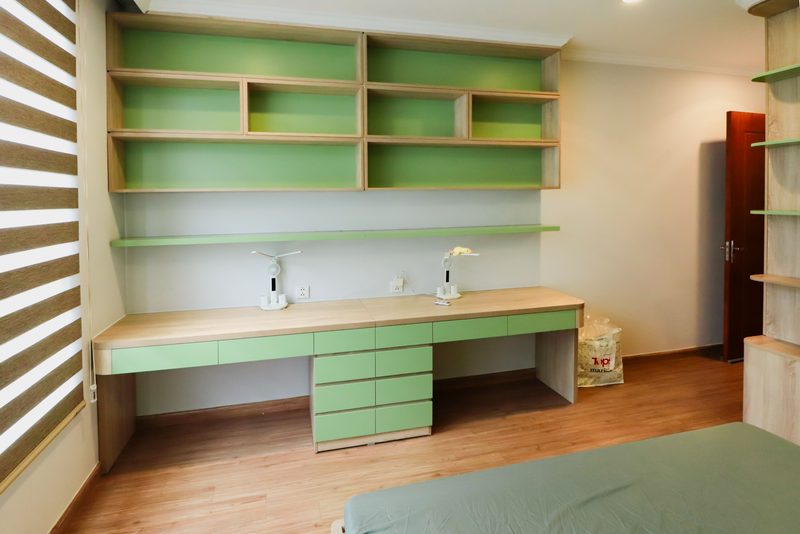 Ergonomic home office and study room interior design in Coimbatore